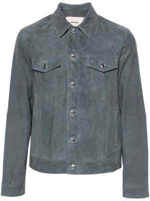 Zadig&Voltaire suede shirt jacket - Grey
