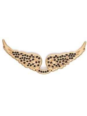 Zadig&Voltaire Swing Your Wings logo charm - Gold