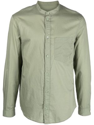 Zadig&Voltaire Thibaut long-sleeve cotton shirt - Green
