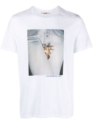 Zadig&Voltaire Tommy photograph-print cotton T-shirt - White
