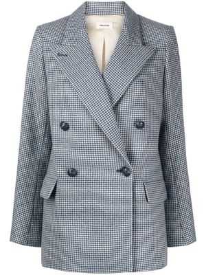 Zadig&Voltaire View double-breasted blazer - Blue