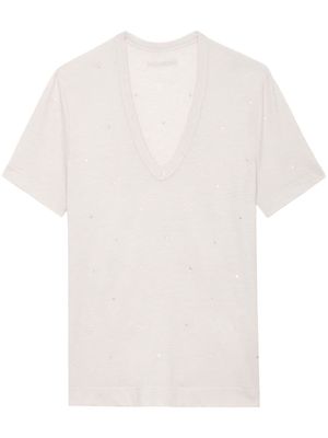 Zadig&Voltaire Wassa short-sleeve T-shirt - Neutrals