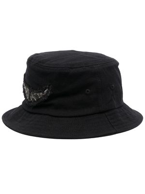Zadig&Voltaire wings-patch cotton bucket hat - Black