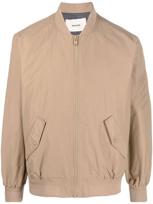 Zadig&Voltaire zip-fastening bomber jacket - Brown
