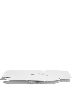 Zaha Hadid Design Hew stainless steel tray - White