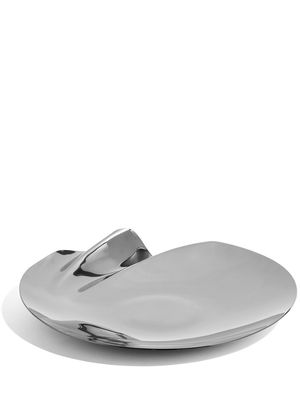 Zaha Hadid Design Serenity stainless steel platter - Silver