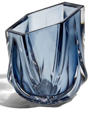 Zaha Hadid Design Shimmer tealight holder - Blue