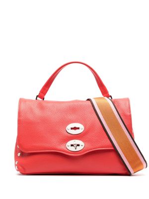 Zanellato calf-leather tote bag - Red