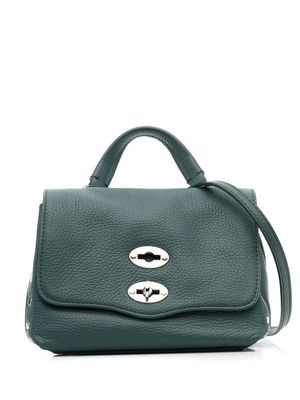 Zanellato Postina Baby leather tote bag - Green