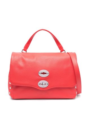 Zanellato Postina leather tote bag - Red