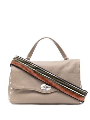 Zanellato Postina® leather tote bag - Neutrals