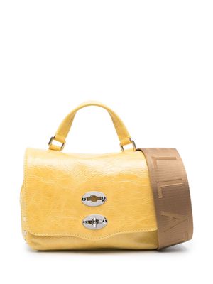 Zanellato small Postina patent leather bag - Yellow