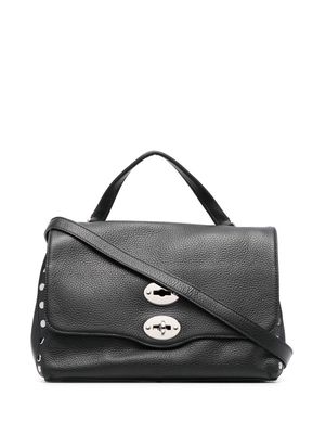 Zanellato stud-detail leather tote bag - Black