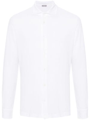 Zanone classic-collar cotton shirt - White