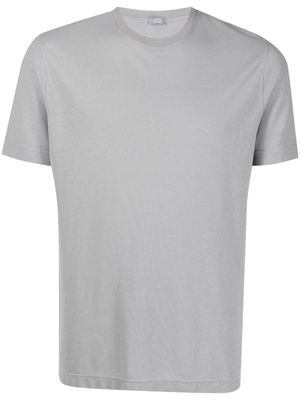 Zanone crew-neck cotton T-shirt - Grey