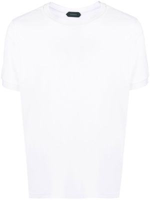 Zanone crew-neck cotton T-shirt - White