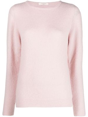 Zanone crew-neck fine-knit jumper - Pink