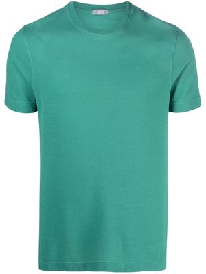 Zanone crew neck short-sleeve T-shirt - Green