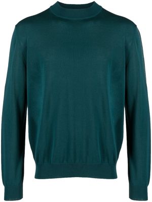 Zanone high-neck fine-knit jumper - Green