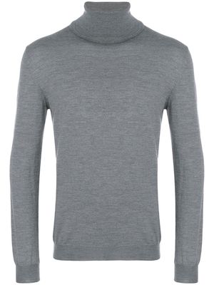 Zanone roll neck sweatshirt - Grey