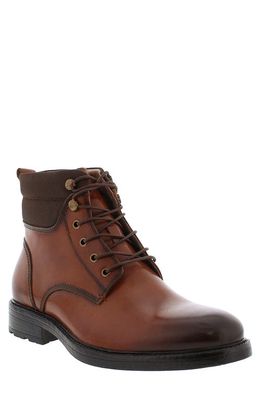 Zanzara Jack Padded Collar Lace Up Boot in Whisky