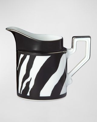 Zebra Milk and Creamer Jug
