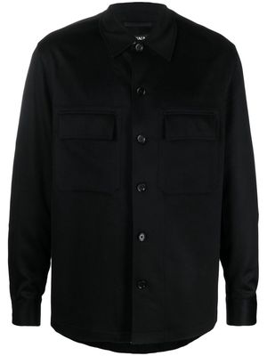 Zegna Alba cashmere overshirt - Black