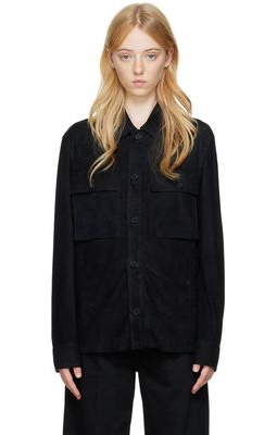 ZEGNA Black Buttoned Jacket