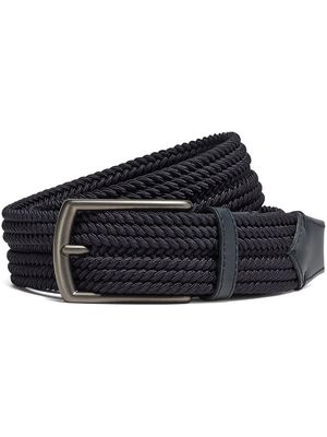 Zegna braided 30mm belt - Blue