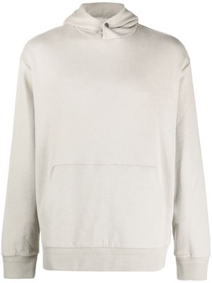 Zegna classic fine-knit hoodie - Grey