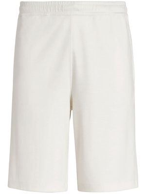 Zegna contrasting-panel detail shorts - White