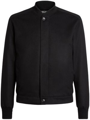 Zegna Elements Oasi cashmere bomber jacket - Black