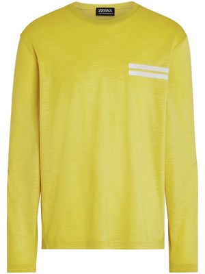 Zegna High Performance wool T-shirt - Yellow