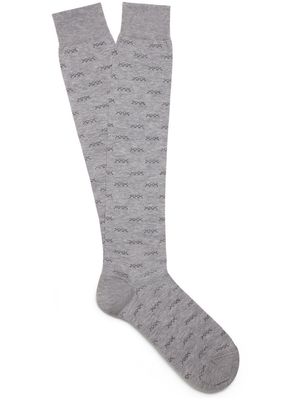 Zegna Iconic Triple X socks - Grey