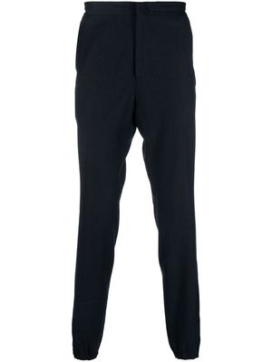 Zegna knitted four-pocket straight trousers - Blue