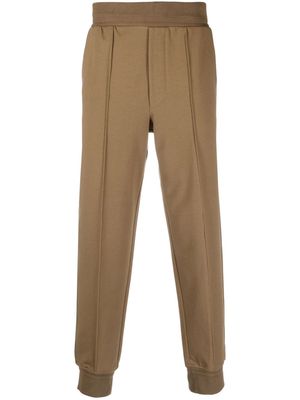 Zegna logo-print track pants - Green