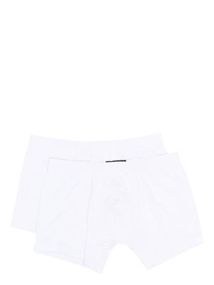 Zegna logo-waistband boxers set of 2 - White