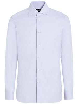 Zegna long-sleeve cotton shirt - 9MS0BA