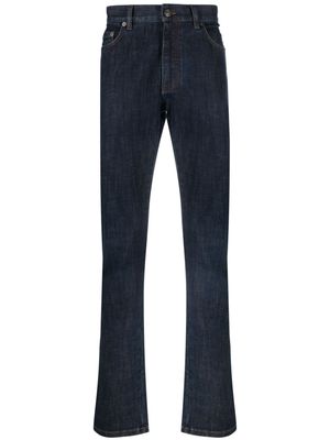 Zegna mid-rise slim-fit jeans - Blue