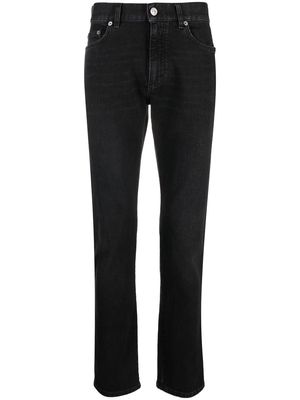 Zegna mid-rise straight-leg jeans - Black