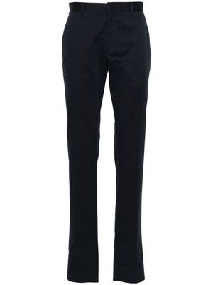 Zegna mid-rise twill chino trousers - Blue