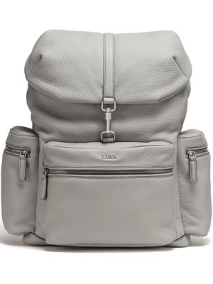 Zegna multi-pocket backpack - Grey