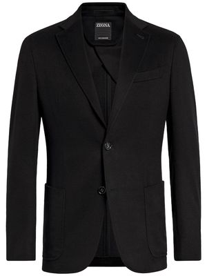 Zegna Oasi cashmere shirt jacket - Black