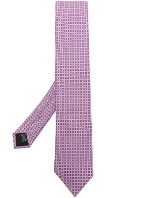 Zegna Pink Silk Tie