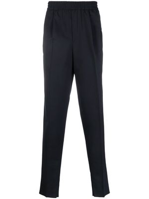 Zegna pleat-detail chino trousers - Blue