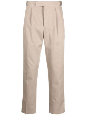 Zegna pleated tailored trousers - Neutrals