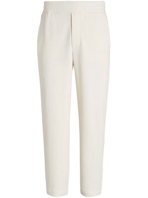 Zegna pocket cotton track pants - White