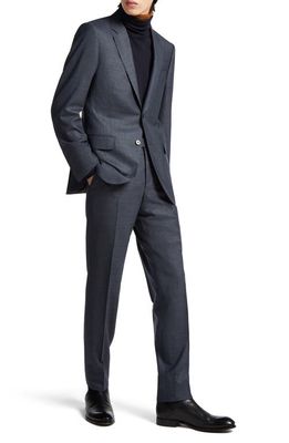 ZEGNA Prince of Wales Centoventimila Wool Suit in Blue