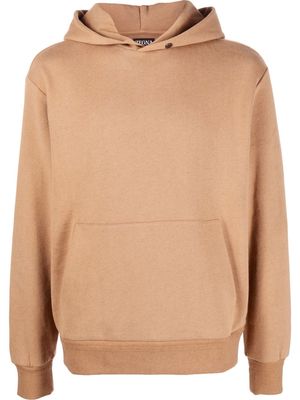 Zegna pullover hooded sweatshirt - Brown