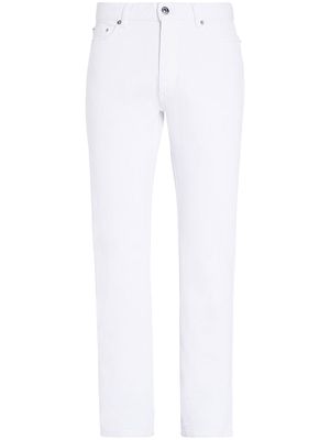 Zegna regular-cut denim jeans - White